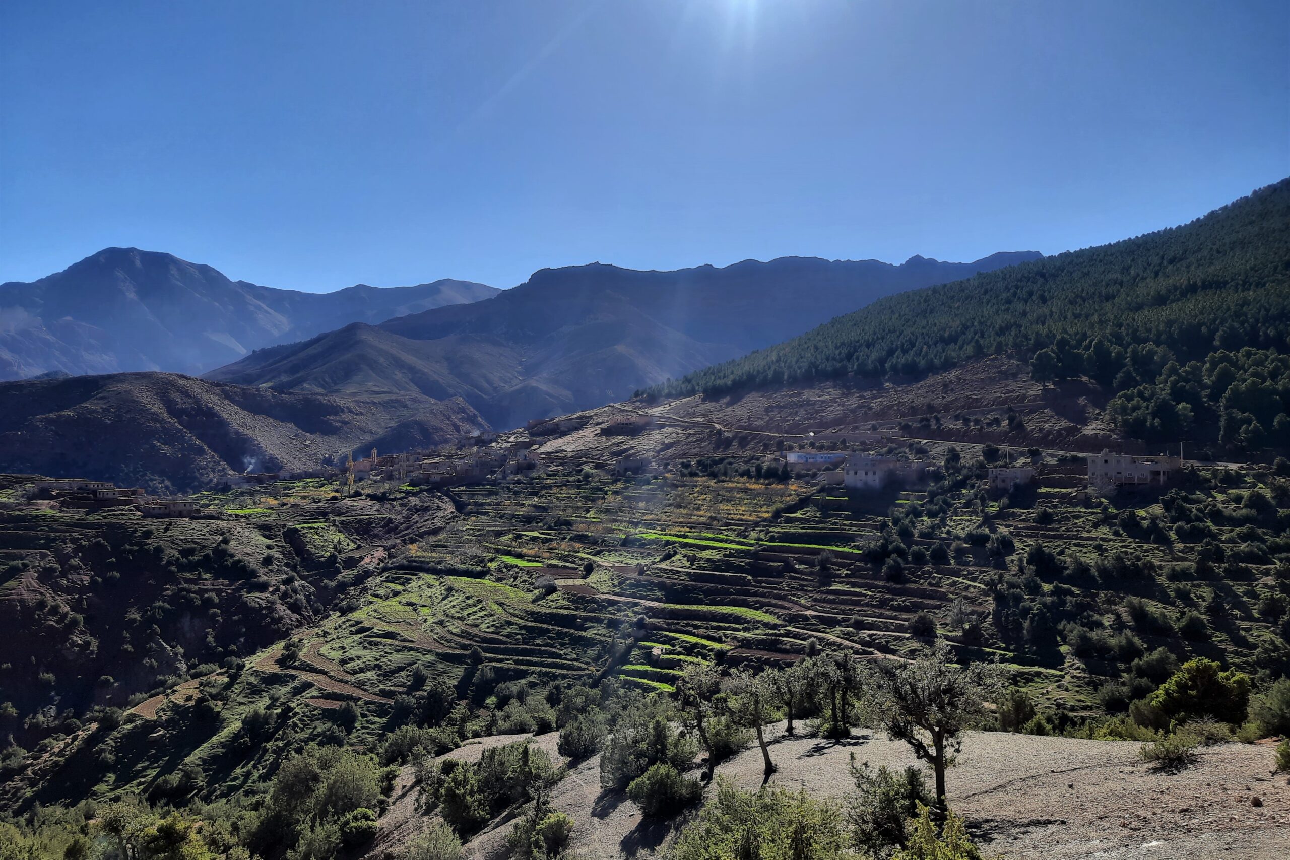 Atlas mountains and three valleys day trip