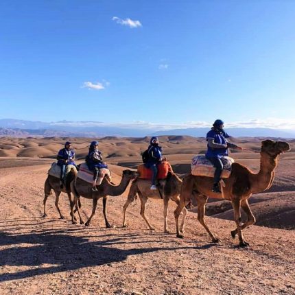Desert trip from Marrakech to Agafay desert