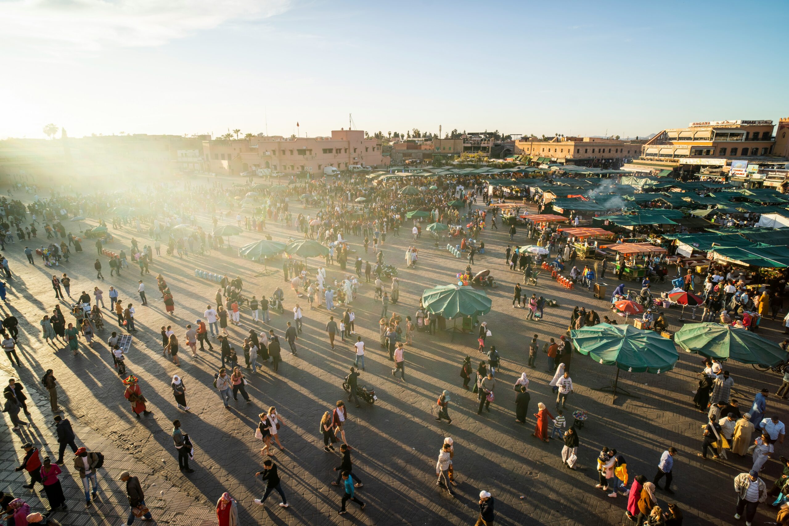 Morocco is ranked second on the list of African countries that receive the most tourists