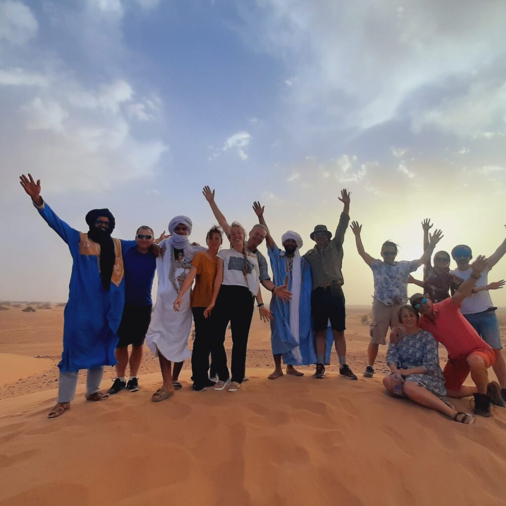 Dunes tempt the world's tourists in Merzouga