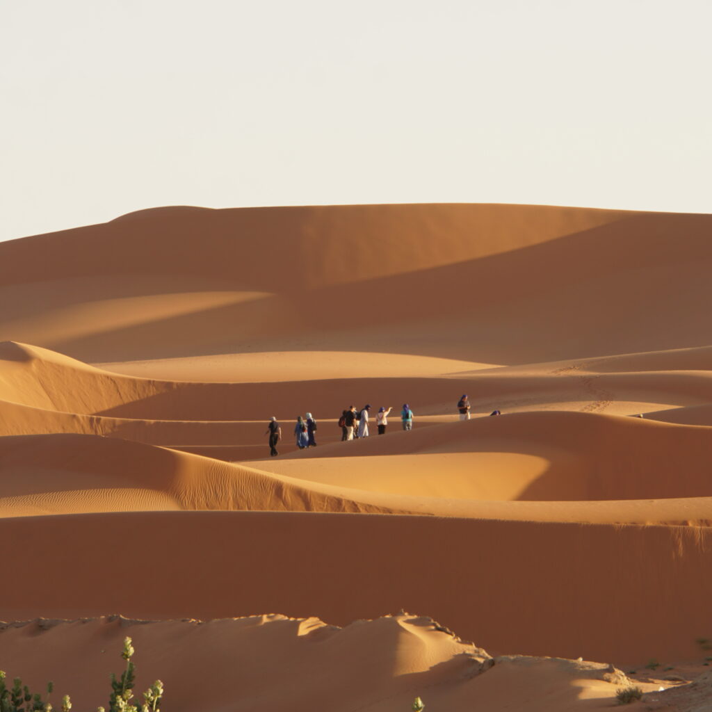 Dunes tempt the world's tourists in Merzouga