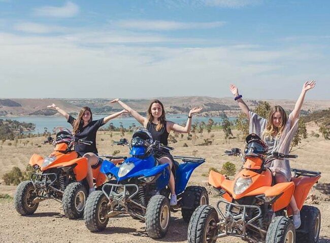 Quad Biking at lake Lalla Takerkoust from Marrakech